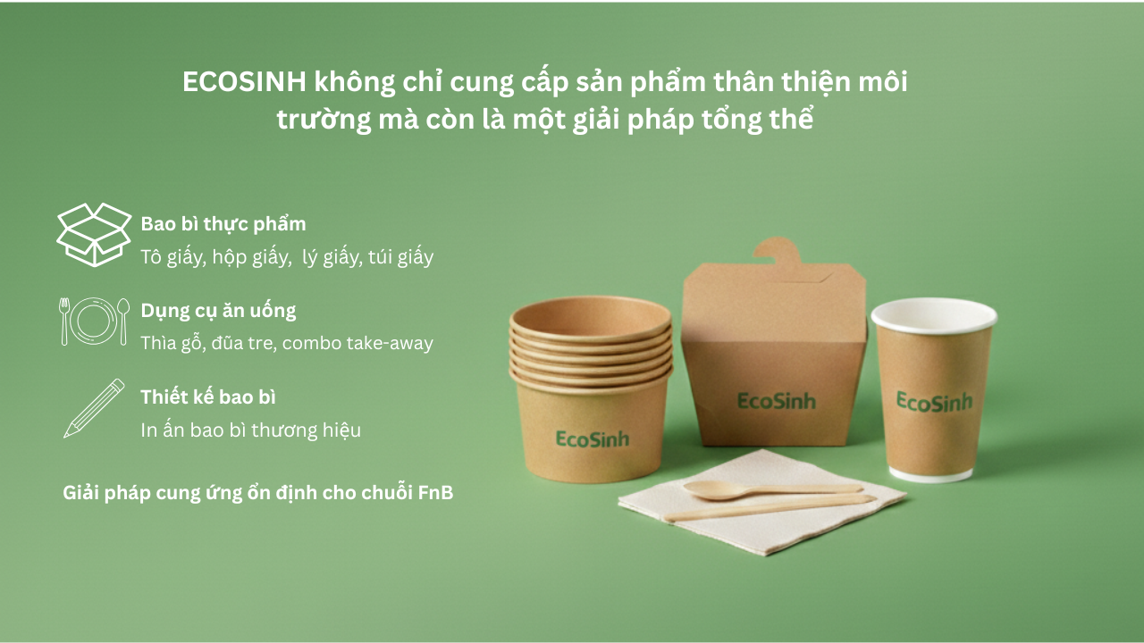 Ecosinh giải pháp cho FnB