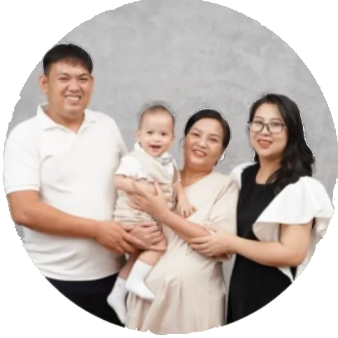 Anh Thực & chị Cúc